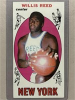 1969 WILLIS REED ROOKIE TOPPS CARD