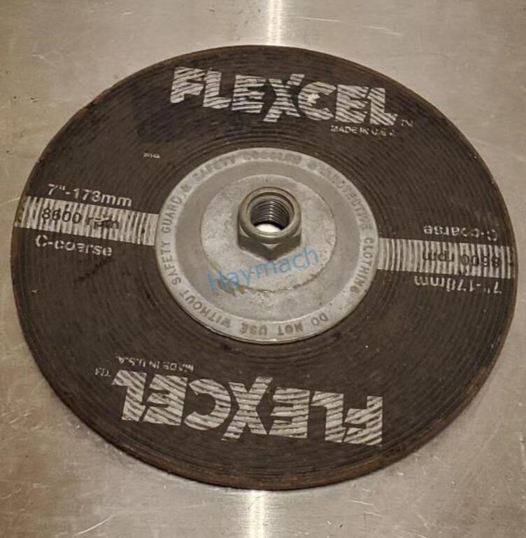 FLEXCEL COARSE 7" GRINDING DISK