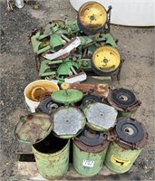 (2) Pallets of JD-71 Planter Parts