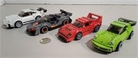 Four Lego Vehicles