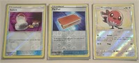 Three Pokémon Cards