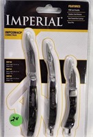 NEW Imperial 3 knives gift set