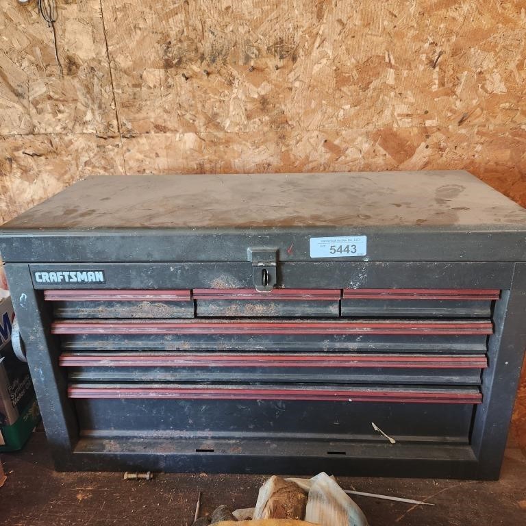 Craftsman Tool Chest - approx 26" x 12" 16.5"  &