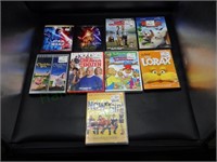 Nine DVD Lot Star Wars, The Lorax, New Girl &More