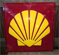 Plastic Shell Advertising Sign
