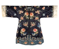 Chinese Qing Dynasty Floral Robe