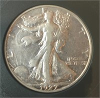 1927 Walking Liberty Circulated Half Dollar