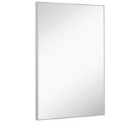 Hamilton Hills 24x36 Brushed Silver Mirror