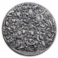 2023 5 Oz Silver Giovanni Boccaccio: The Decameron