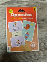 Opposites flash cards