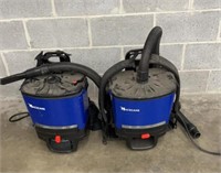 2 Used Backpack Vacuums