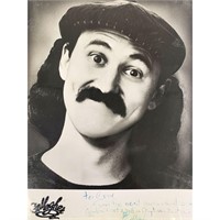 Comedian Gallagher signed photo