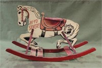 Vintage Mengel Lone Ranger Rocking Horse w/ Lone