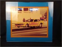 26" x 22" Framed Photo, Hawaiian Tropic Funny Car