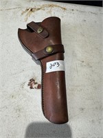 BRAUER BROS. LEATHER HOLSTER 11" LONG