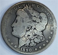 1890 Carson City Key Date Morgan Dollar $145 CPG