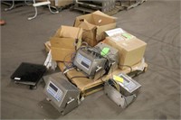 Pallet of Pneumatic Cylinders and Scales