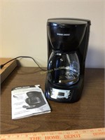 Black & Decker 12 cup programmable coffee maker