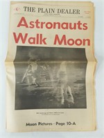 Plain Dealer Moon Walk 7/21/1969