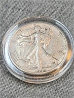 1942 Walking Liberty Half dollar