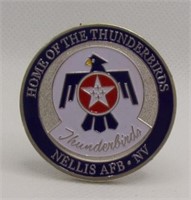 Thunderbirds Nellis AFB Las Vegas Challenge Coin