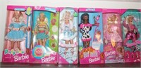 8 BARBIE DOLLS - NEW IN BOX PARTY TIME BARBIE,