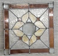 Vintage Square Stained Glass