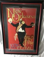 1976 Advertising Framed Poster for the New Orleans