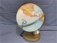 Vintage Lighted Globe