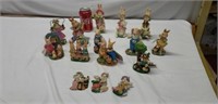 Polystone Bunny Figurines