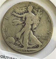 1919D Walking Liberty Half Dollar