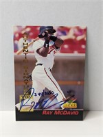 Ray McDavid Autograph Card