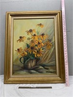 Betty Allyn Oil Painting Framed 24x30