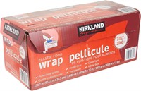 SEALED-Kirkland 12 Plastic Food Wrap