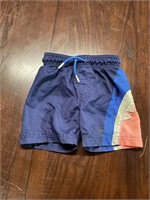 2T shark swim trunks kids boy