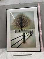 Framed Winter Silence Print 32"x44"