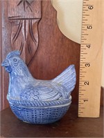 Ceramic Hen on a Nest