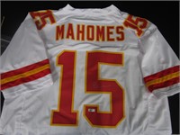 Patrick Mahomes Signed Jersey Heritage COA