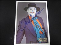 Jack Nicholson Signed Post Card Heritage COA