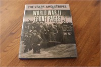 Stars & Stripes WWII Front Pages Book