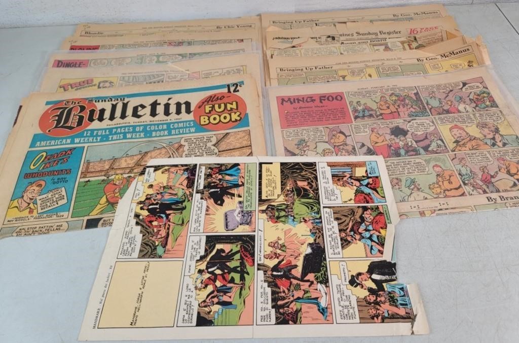 Des Moines Register Comics 1942 & 47