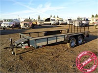 2024 Delta 16' T/A Utility Trailer