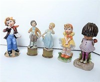 Six Ceramic Figurines