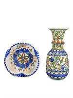 Pottery Bowl & Vase