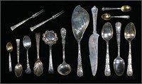 15 Pieces Tiffany Sterling Flatware