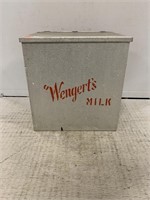 Vintage Wengert’s Milk Box