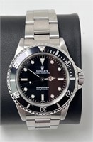 ROLEX SUBMARINER AUTOMATIC MENS WATCH