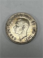 1939 Canadian George VI 1 dollar silver coin