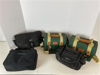 Lot of 5 Camcorder and Camera Bags