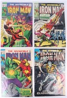 IRON MAN #7, #9, #10 & #11 COLLECTIBLE COMIC BOOKS